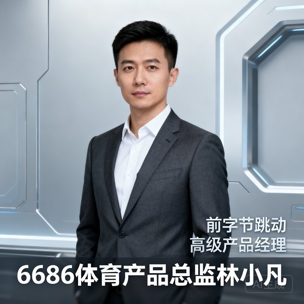 6686体育产品总监林小凡，前字节跳动高级产品经理，简洁干练的科技产品人形象